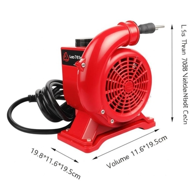 70dB 미만 소음 수준의 팽창식 송풍 팬 컴팩트 디자인 19.8*11.6*19.5cm 부피 3.5M 전원 코드 길이